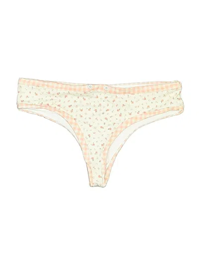 Pre-owned Assorted Brands Swimsuit Bottoms In White