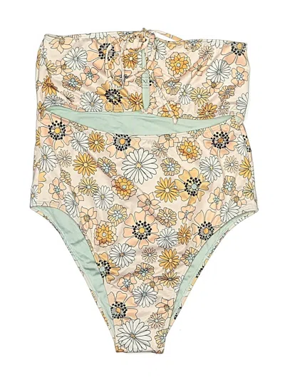 Pre-owned Assorted Brands Swimsuit Bottoms In White