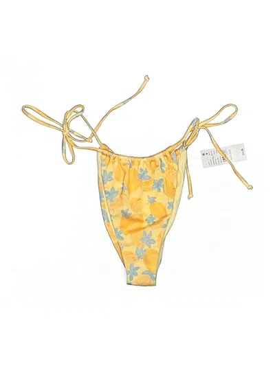 Pre-owned Assorted Brands Swimsuit Bottoms In Yellow