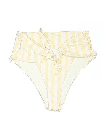 Pre-owned Assorted Brands Swimsuit Bottoms In Yellow
