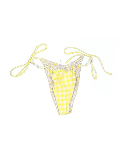 Pre-owned Assorted Brands Swimsuit Bottoms In Yellow