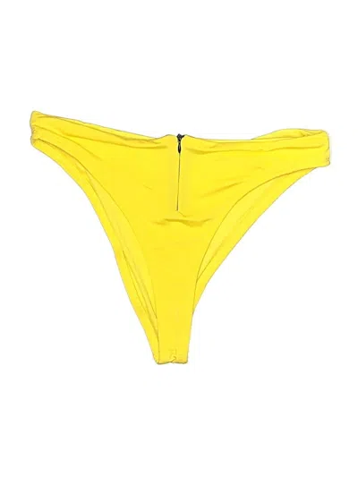 Pre-owned Assorted Brands Swimsuit Bottoms In Yellow