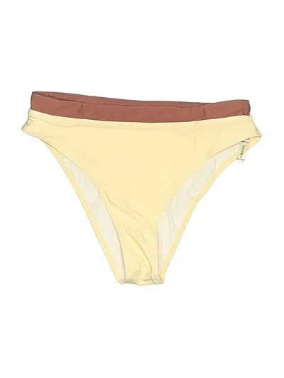 Pre-owned Assorted Brands Swimsuit Bottoms In Yellow