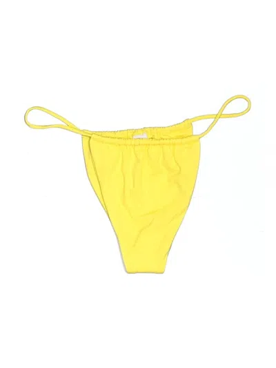 Pre-owned Assorted Brands Swimsuit Bottoms In Yellow