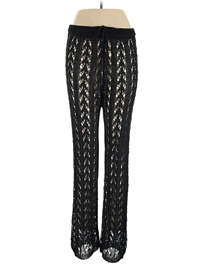 Pre-owned Assorted Brands Swimsuit Cover Up In Black