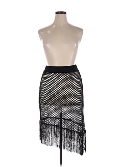 Pre-owned Assorted Brands Swimsuit Cover Up In Black