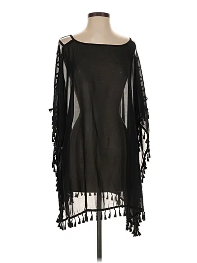 Pre-owned Assorted Brands Swimsuit Cover Up In Black