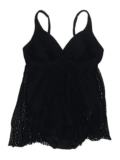 Pre-owned Assorted Brands Swimsuit Cover Up In Black