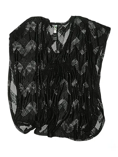 Pre-owned Assorted Brands Swimsuit Cover Up In Black