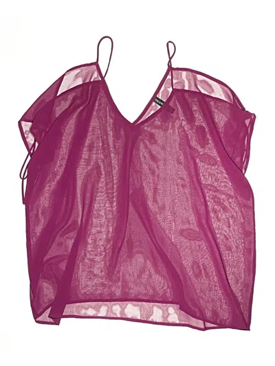 Pre-owned Assorted Brands Swimsuit Cover Up In Burgundy