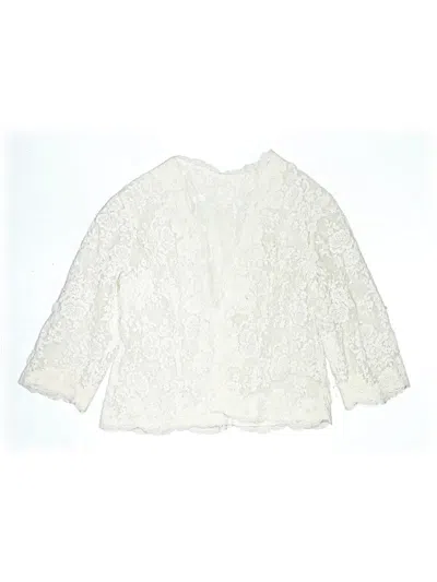 Pre-owned Assorted Brands Swimsuit Cover Up In Ivory