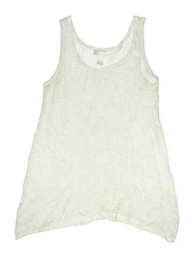 Pre-owned Assorted Brands Swimsuit Cover Up In Ivory