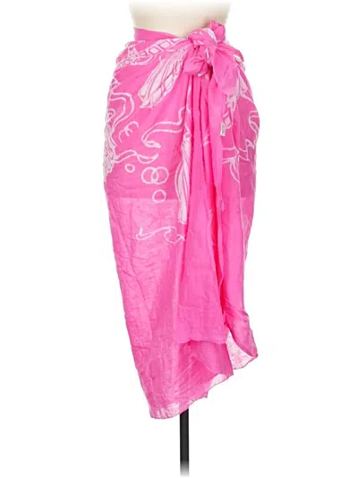 Pre-owned Assorted Brands Swimsuit Cover Up In Pink