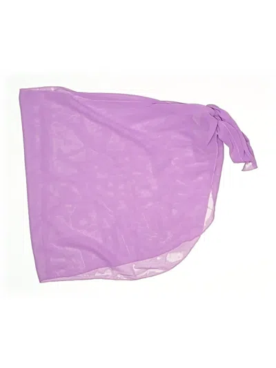 Pre-owned Assorted Brands Swimsuit Cover Up In Purple