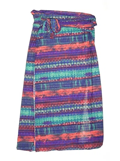 Pre-owned Assorted Brands Swimsuit Cover Up In Purple