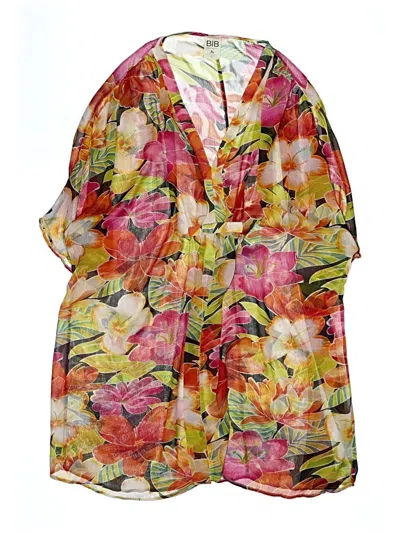 Pre-owned Assorted Brands Swimsuit Cover Up In Red