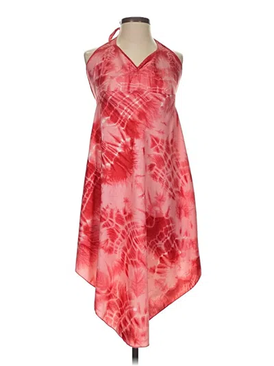 Pre-owned Assorted Brands Swimsuit Cover Up In Red