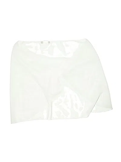 Pre-owned Assorted Brands Swimsuit Cover Up In White