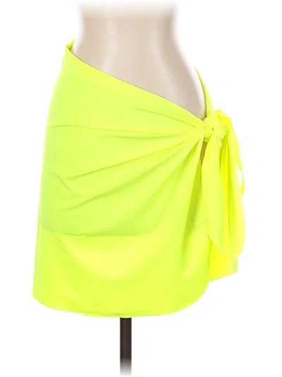 Pre-owned Assorted Brands Swimsuit Cover Up In Yellow