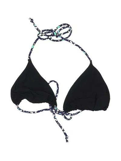 Pre-owned Assorted Brands Swimsuit Top Black Swimwear