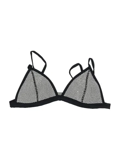 Pre-owned Assorted Brands Swimsuit Top Black Swimwear