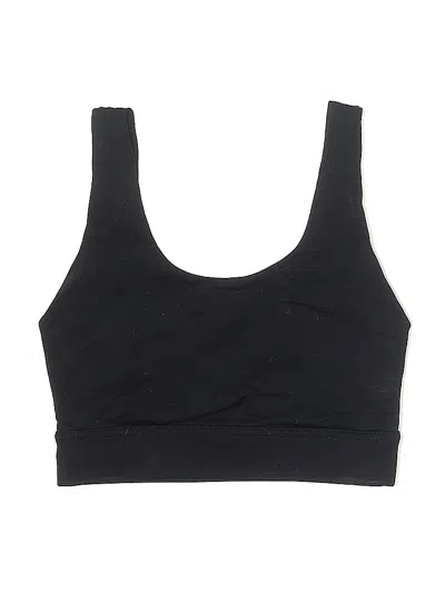 Pre-owned Assorted Brands Swimsuit Top Black Swimwear