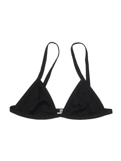 Pre-owned Assorted Brands Swimsuit Top Black Swimwear