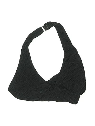 Pre-owned Assorted Brands Swimsuit Top Black Swimwear