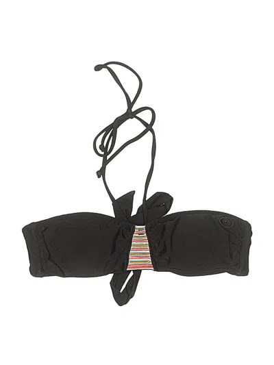 Pre-owned Assorted Brands Swimsuit Top Black Swimwear