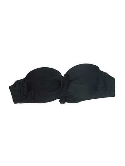 Pre-owned Assorted Brands Swimsuit Top Black Swimwear
