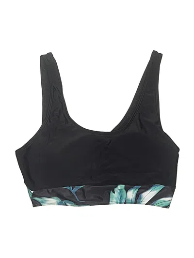 Pre-owned Assorted Brands Swimsuit Top Black Swimwear