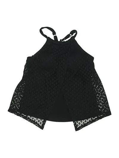 Pre-owned Assorted Brands Swimsuit Top Black Swimwear