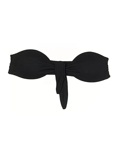 Pre-owned Assorted Brands Swimsuit Top Black Swimwear
