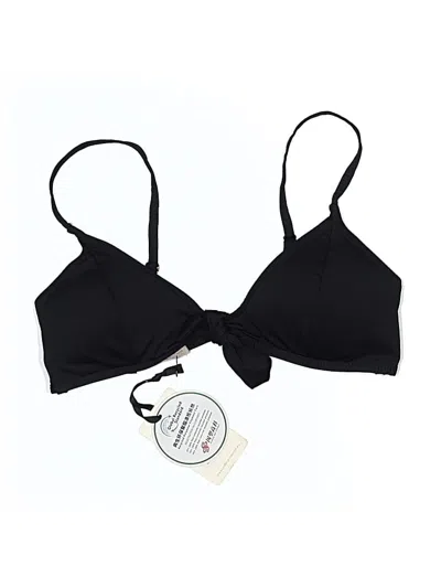 Pre-owned Assorted Brands Swimsuit Top Black Swimwear