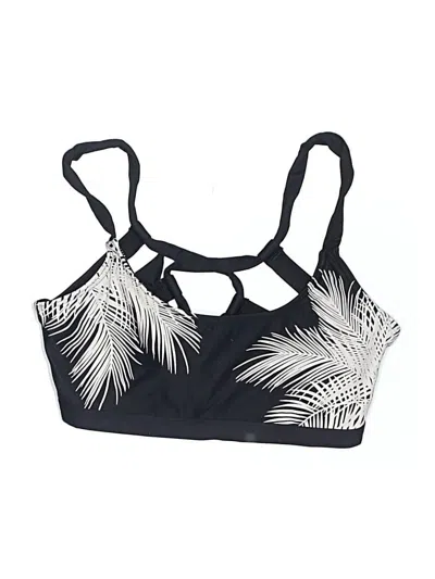 Pre-owned Assorted Brands Swimsuit Top Black Swimwear