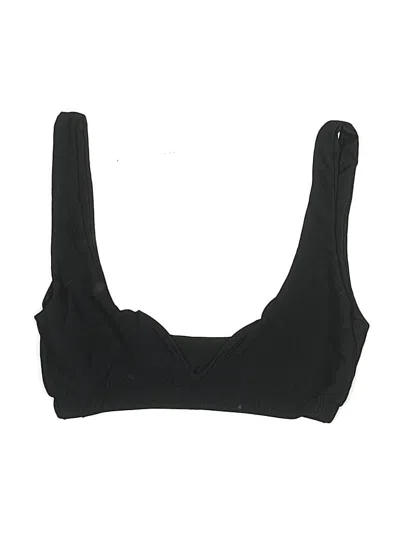 Pre-owned Assorted Brands Swimsuit Top Black Swimwear