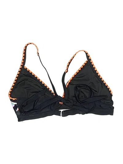 Pre-owned Assorted Brands Swimsuit Top Black Swimwear
