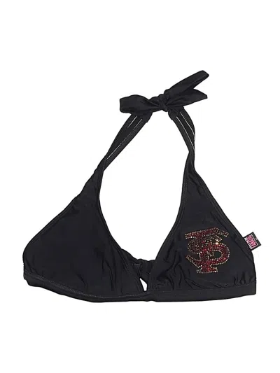 Pre-owned Assorted Brands Swimsuit Top Black Swimwear