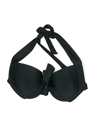 Pre-owned Assorted Brands Swimsuit Top Black Swimwear