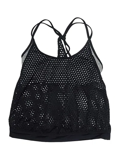 Pre-owned Assorted Brands Swimsuit Top Black Swimwear