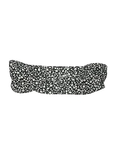 Pre-owned Assorted Brands Swimsuit Top Black Swimwear