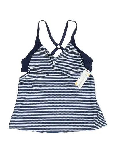 Assorted Brands Swimsuit Top Blue Swimwear