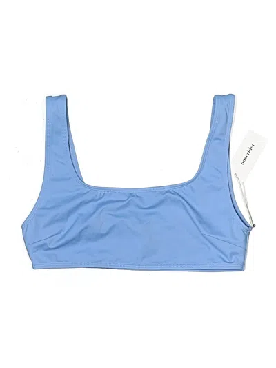 Assorted Brands Swimsuit Top Blue Swimwear