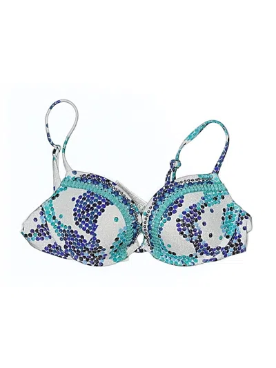 Assorted Brands Swimsuit Top Blue Swimwear