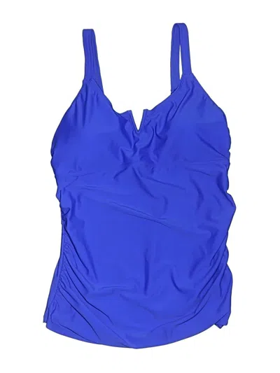 Assorted Brands Swimsuit Top Blue Swimwear