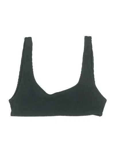 Pre-owned Assorted Brands Swimsuit Top Green Swimwear