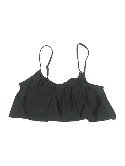 Pre-owned Assorted Brands Swimsuit Top Green Swimwear