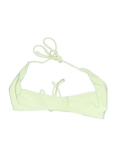 Pre-owned Assorted Brands Swimsuit Top Green Swimwear