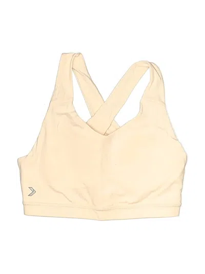 Pre-owned Assorted Brands Swimsuit Top Ivory Swimwear
