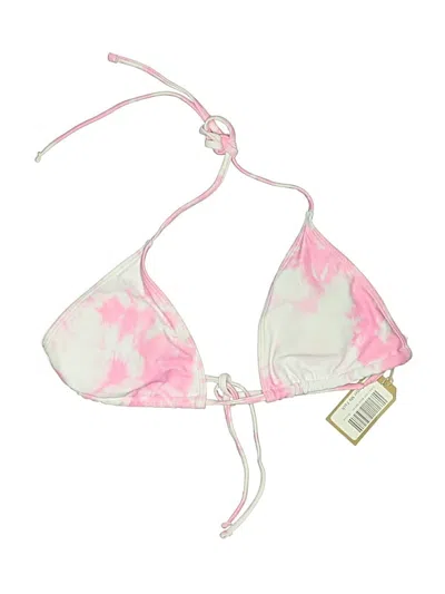 Assorted Brands Swimsuit Top Pink Camo Pattern Swimwear